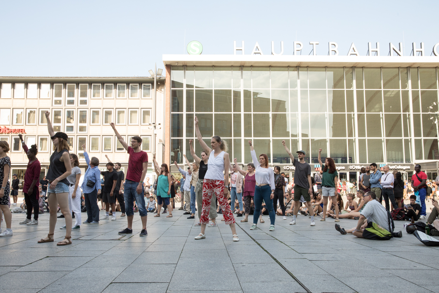 "Angstraum Köln", Stadtprojekt des Impulse Theater Festivals 2019, Foto: Robin Junicke