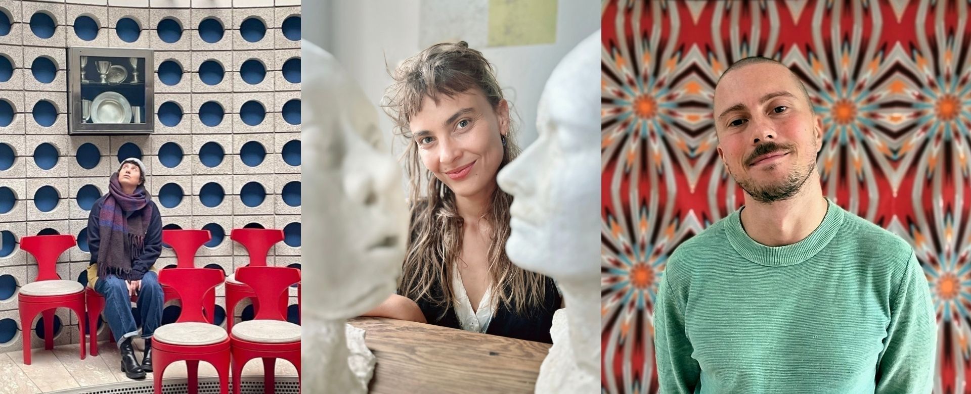 (v.l.) Kara Handgraaf, Franziska E. Schubert, Fritz Faust